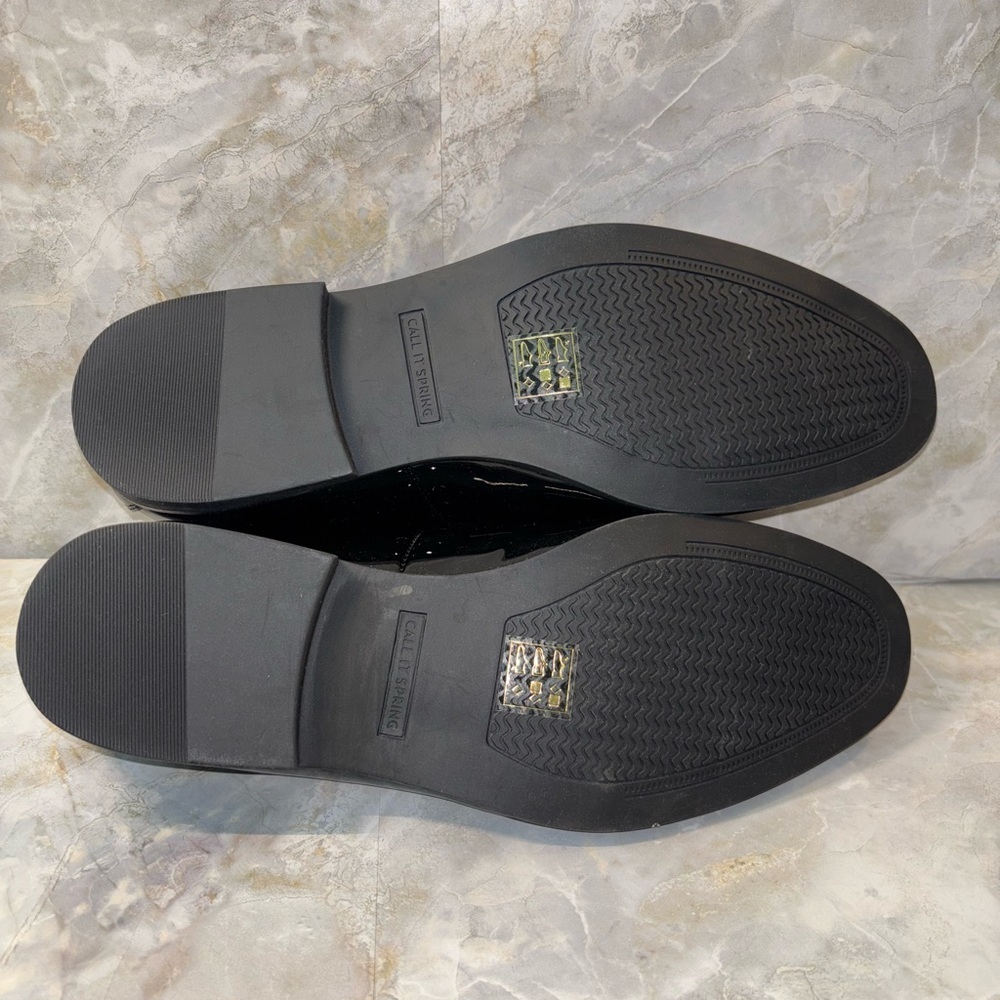Call it Spring Sleek Black Men's Slip-On Loafers - Picture 9 of 10